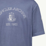 T-SHIRT IN COTONE CON LOGO 8C00013 89BAL76G MONCLER 