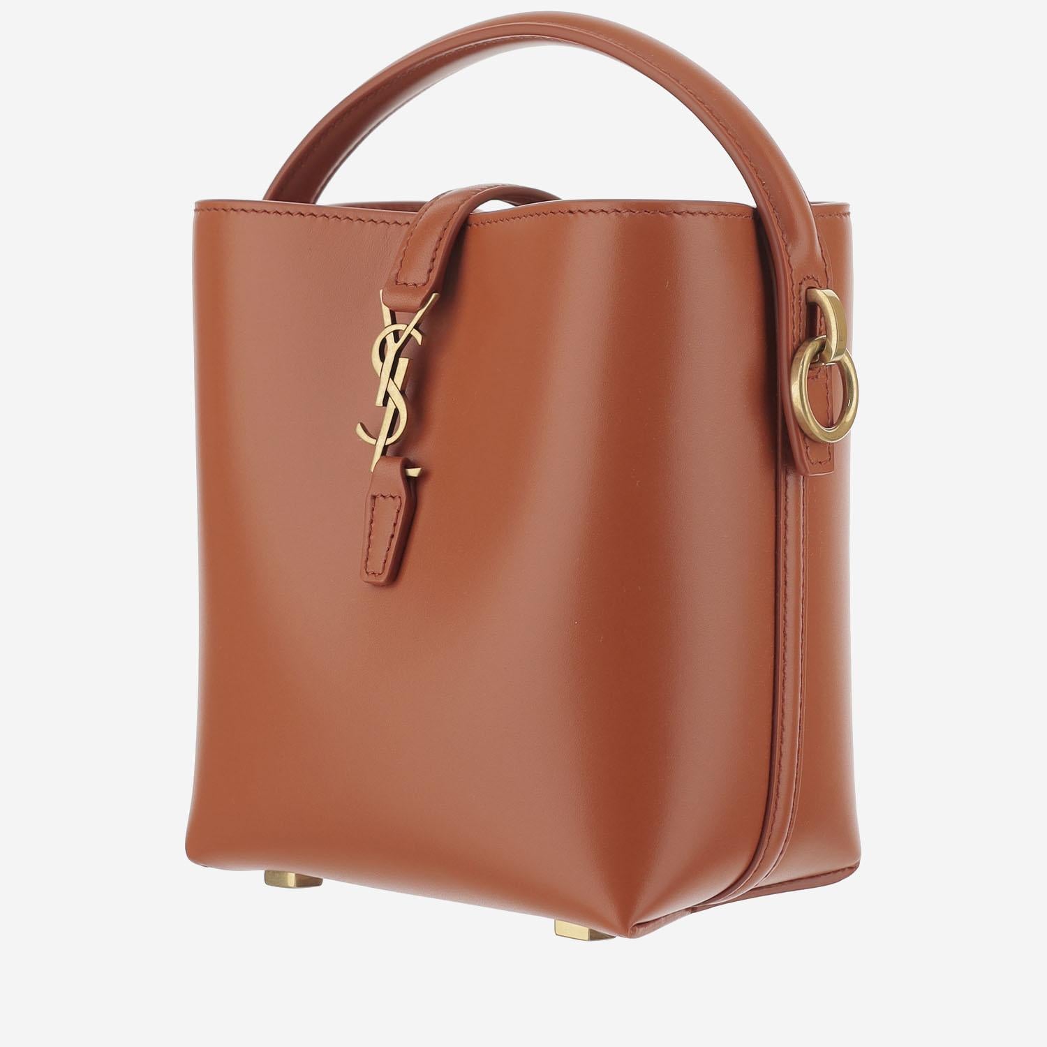 BORSA LE 37 MINI IN PELLE LUCIDA 765870 2R20W7993 SAINT LAURENT 