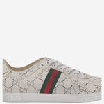 SNEAKERS IN PELLE CON  LOGO 865050 AAGGP9166 GUCCI 