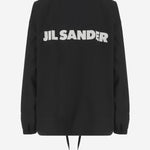 GIACCA IN COTONE CON LOGO J04AM0001 J45026001 JIL SANDER 