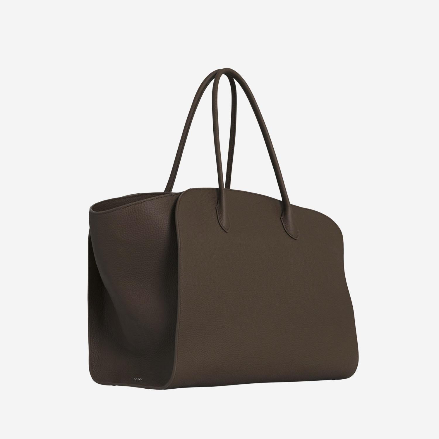 BORSA SHOPPING MARLO 14 IN PELLE W1800L133 DOK THE ROW 
