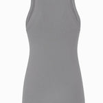 CANOTTA IN MAGLIA A COSTINE CON LOGO 100822 A2RCI42 PINKO 