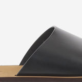 SANDALI CHARLIE IN PELLE F1897L837 BLK THE ROW 