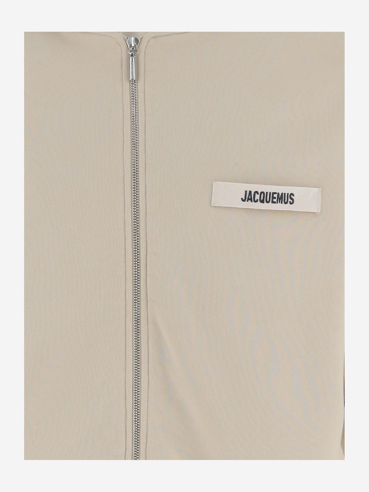 LE HOODIE GROS GRAIN ZIPPÉ HOM00257AJ00126 150 JACQUEMUS 