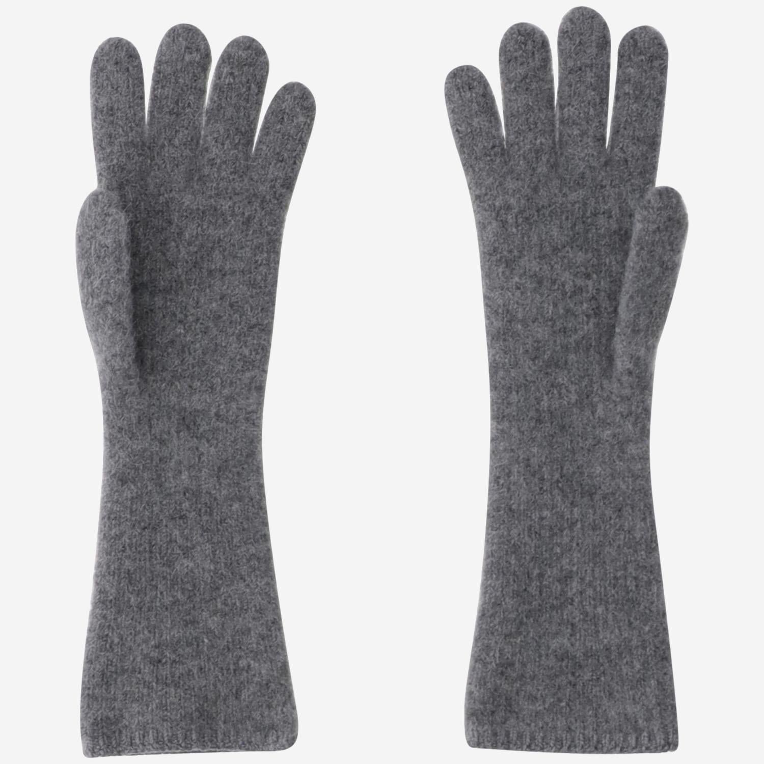 GUANTI IN MISTO LANA CON LOGO ACU00668AK00227 970 JACQUEMUS 