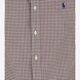 CAMICIA IN COTONE STRETCH CON MOTIVO A QUADRI 710929347 021 POLO RALPH LAUREN 