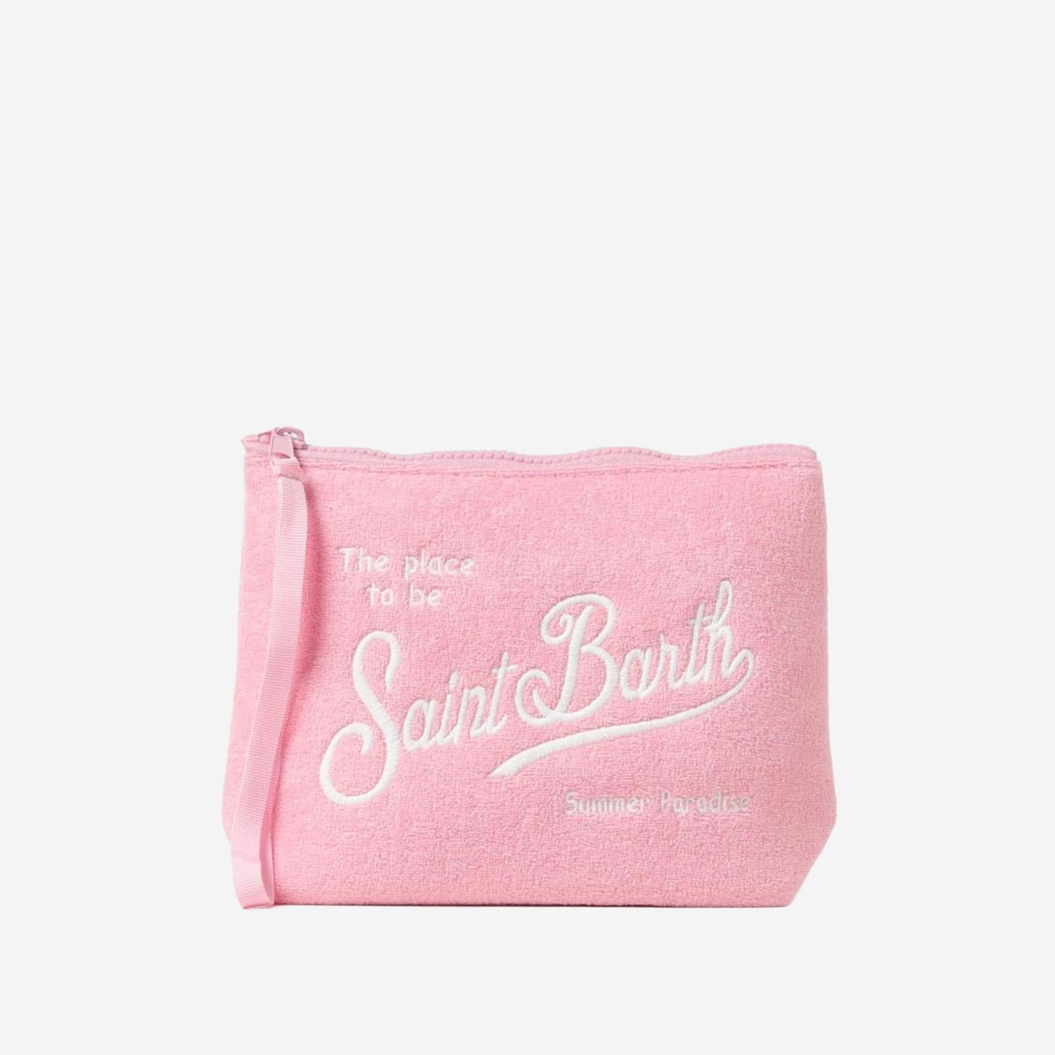 POCHETTE ALINE CON LOGO ALI0003 03027L MC2 SAINT BARTH 