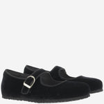 BALLERINE SANTA CLARITA IN VELLUTO 1030802 BLACK BIRKENSTOCK 
