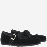 BALLERINE SANTA CLARITA IN VELLUTO 1030802 BLACK BIRKENSTOCK 