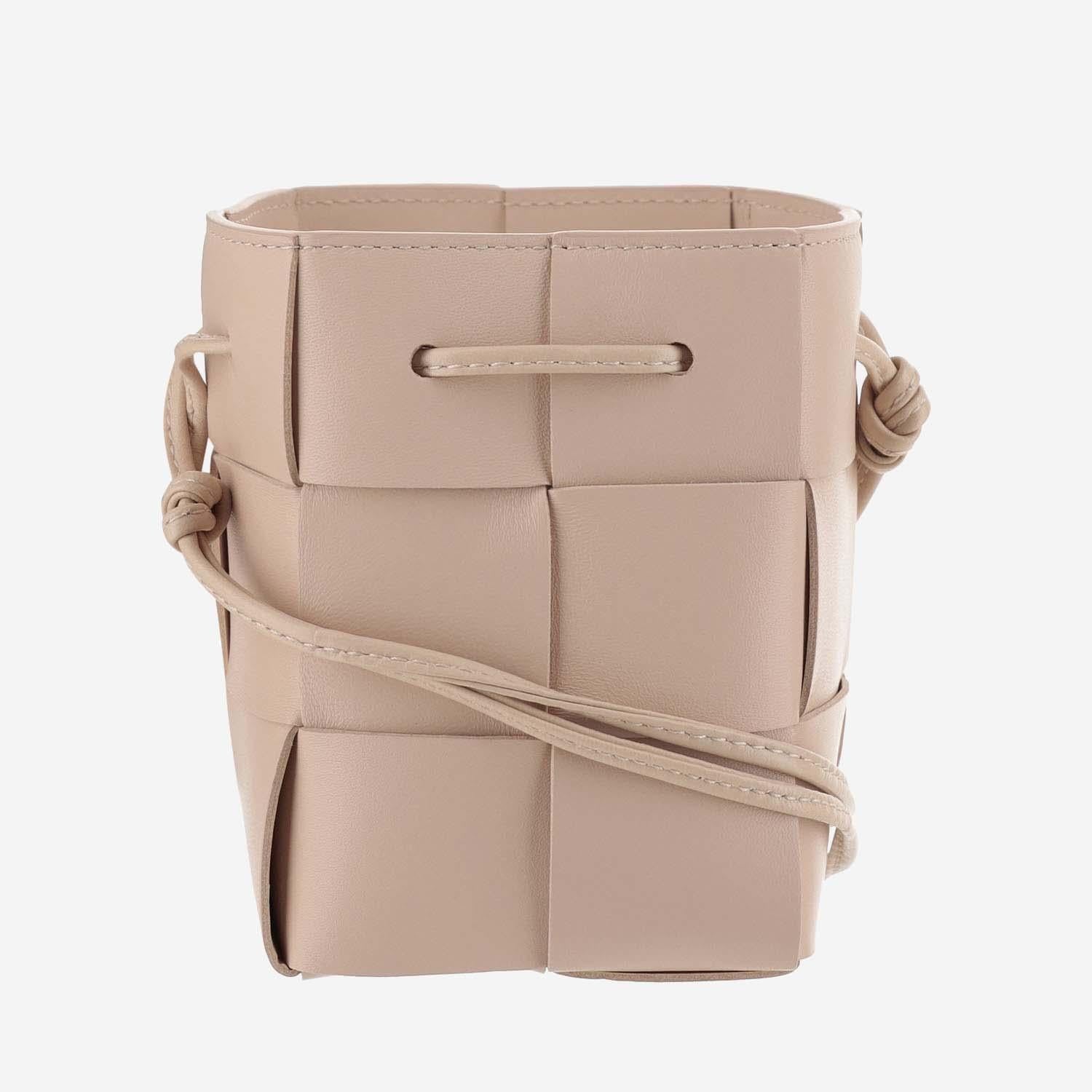 BORSA A TRACOLLA MINI CASSETTE BUCKET 680217 VCQC46917 BOTTEGA VENETA 