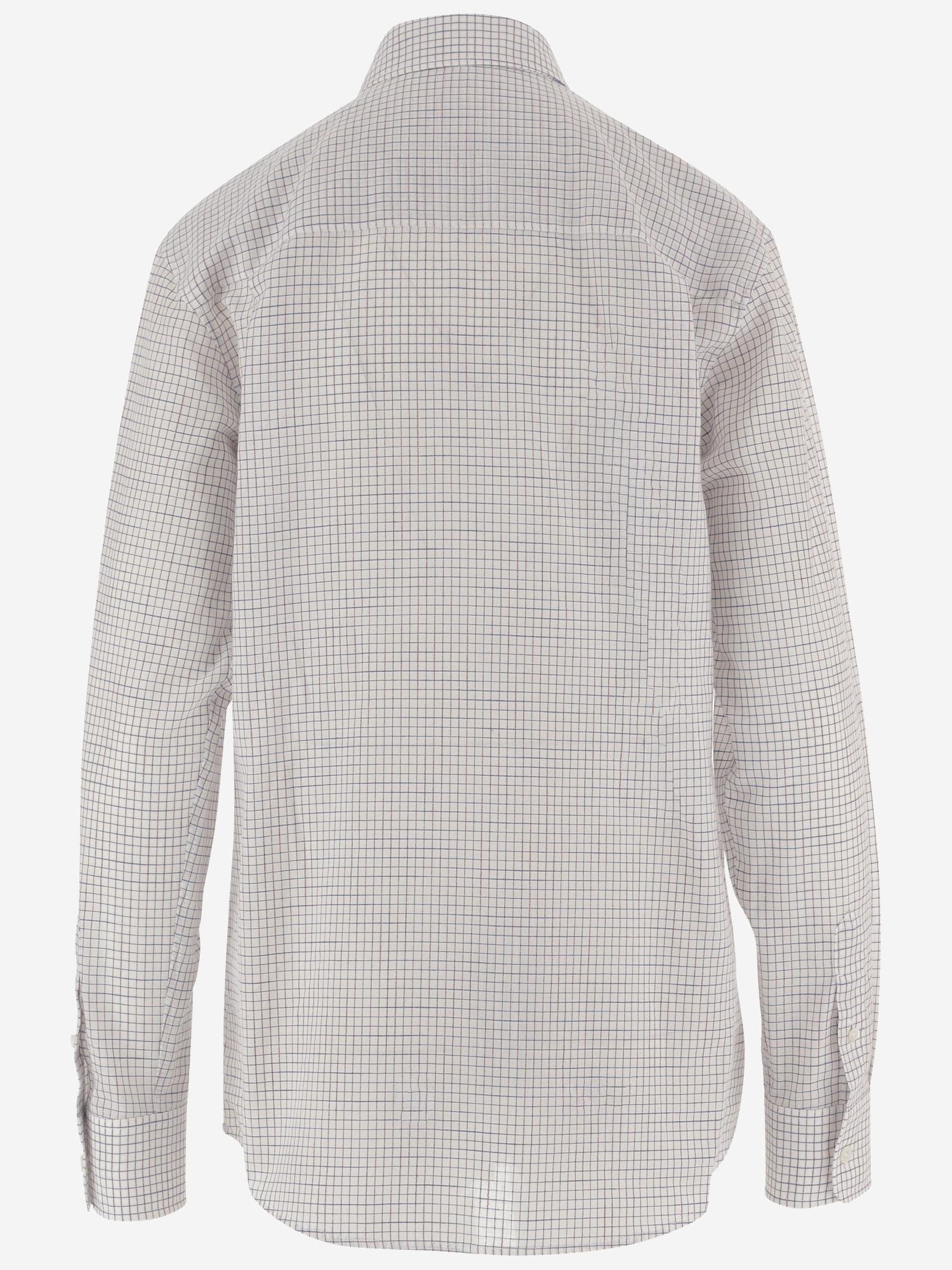 CAMICIA DALAN IN COTONE CON MOTIVO A QUADRI 11211W5073 WBR THE ROW 