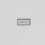 CANOTTA IN COTONE STRETCH CON LOGO 1023210 1A172221W000 VERSACE 
