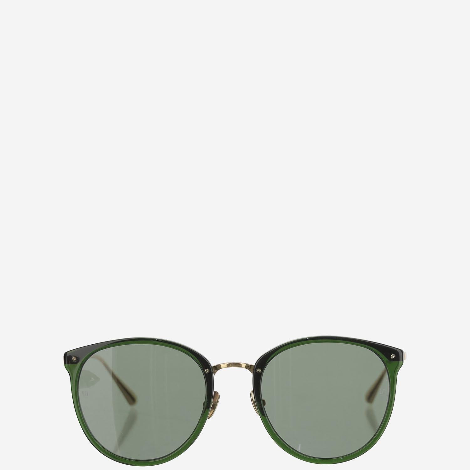 OCCHIALI DA SOLE CALTHORPE LFL251C100SUN CALTHORPEGREEN LINDA FARROW 