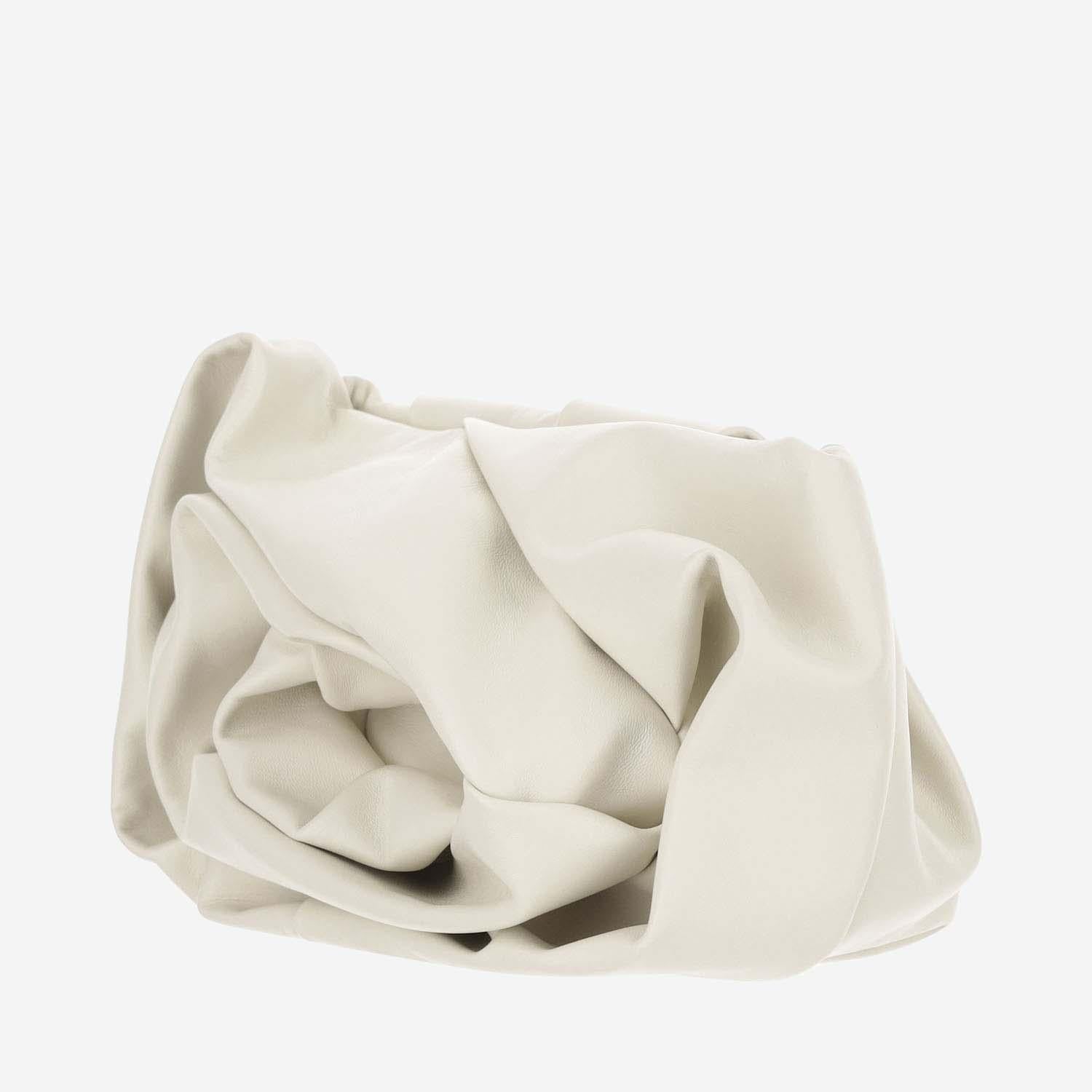 POCHETTE ROSE IN PELLE 8088995 ALMOND BURBERRY 