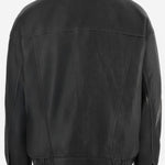 GIUBBOTTO IN PELLE CON COLLETTO CLASSICO 842948 YCNX21628 SAINT LAURENT 