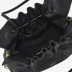 BORSA A SPALLA IN PELLE 219960 004NERONERO SALVATORE FERRAGAMO 