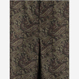 Pantaloni paisley in twill di seta 820232 Y6K901355 SAINT LAURENT 