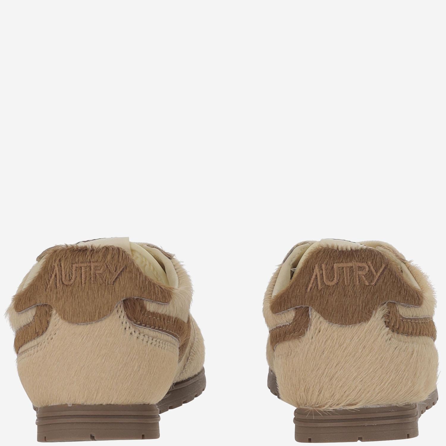 SNEAKERS WINDSPIN IN PELLE WSLWYN03 IVORY AUTRY 