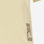 T-shirt con applicazione vintage check 8103506 NUTMEG BURBERRY 