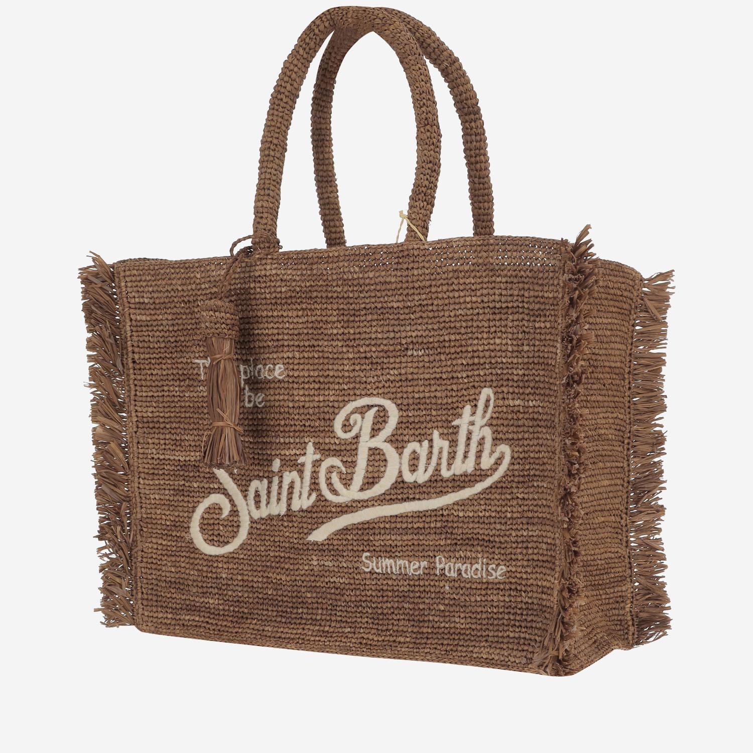 BORSA IN RAFIA CON LOGO VANI044 00452L MC2 SAINT BARTH 