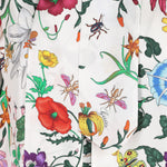 CAMICIA IN SETA CON MOTIVO FLOREALE 865715 ZAUU89413 GUCCI 