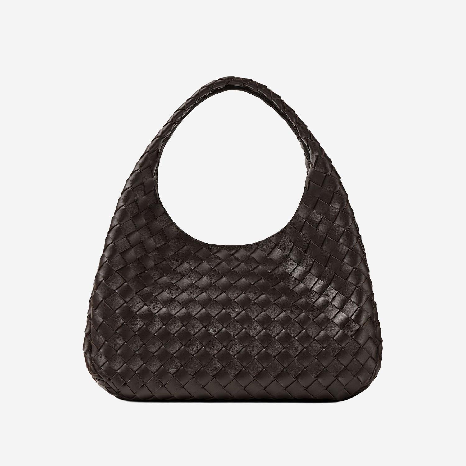 BORSA BELL IN PELLE INTRECCIATA 844249 V4SC02190 BOTTEGA VENETA 