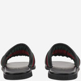 SANDALI SLIDER CON NASTRO WEB 835091 HAAHH8449 GUCCI 