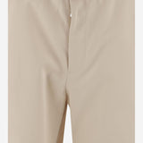 PANTALONI CORTI CARGO IN COTONE E LINO 246PA0961534 150 JACQUEMUS 