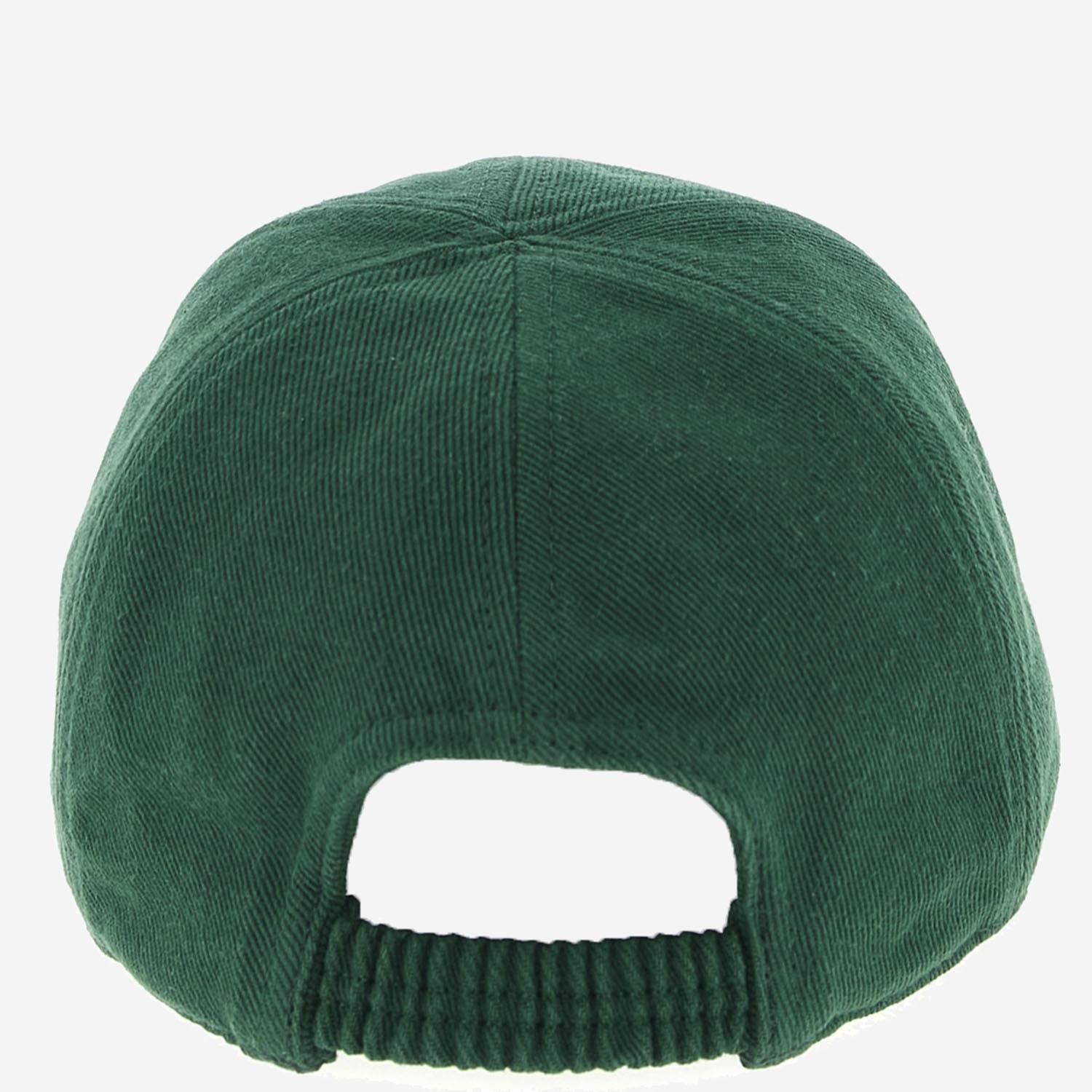 Cappello da baseball in drill di cotone 5HC369 2CWCF04Z5 MIU MIU 