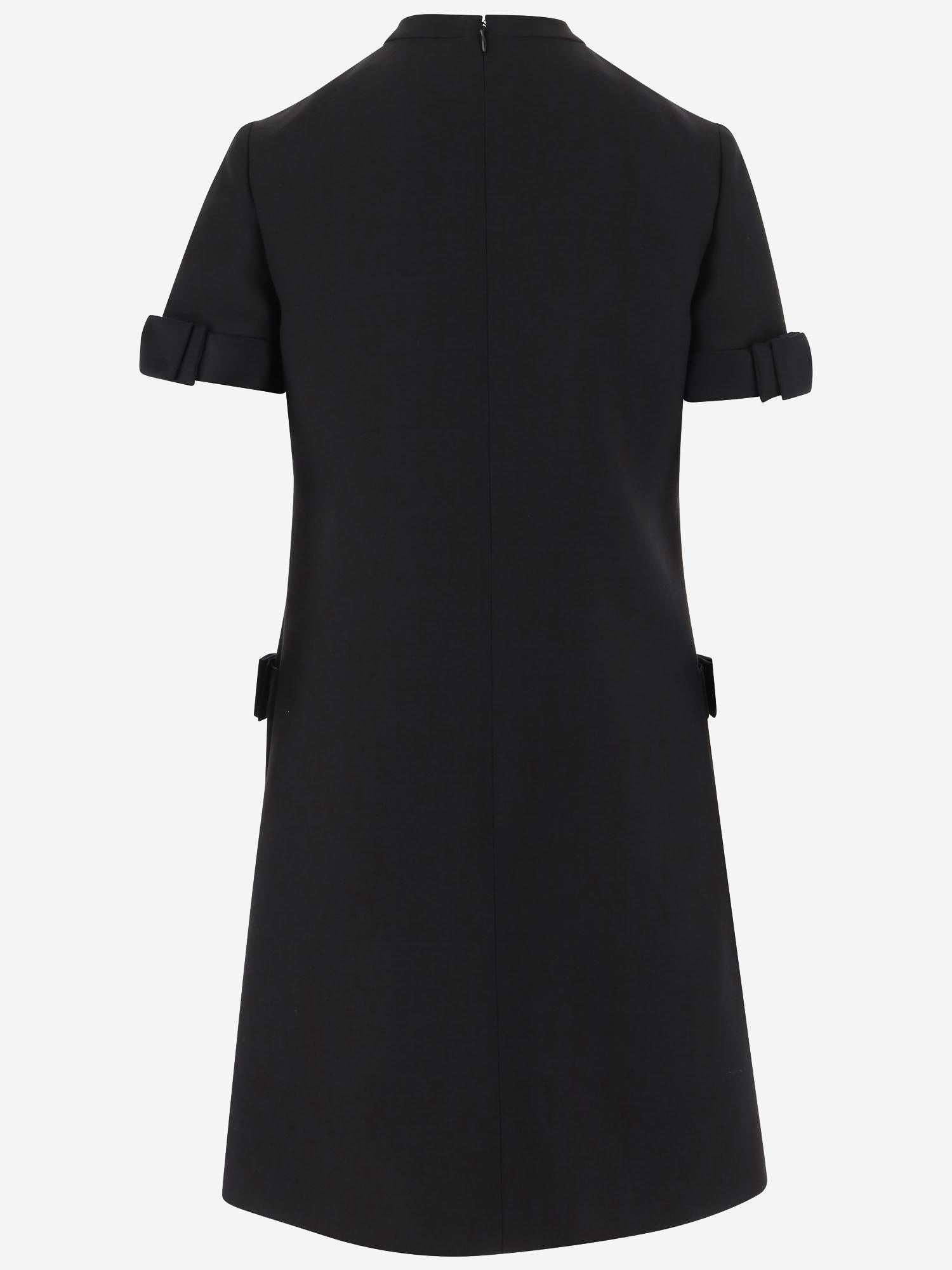 ABITO CORTO IN CRÊPE COUTURE 7B3VAFH6 1CF0NO VALENTINO 