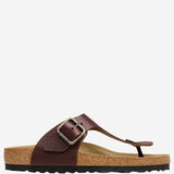SANDALI GIZEH IN PELLE 1031400 WOODROAST BIRKENSTOCK 