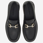 Mocassini ornamento Gancini DUGLAS 002NERONERONERO SALVATORE FERRAGAMO 