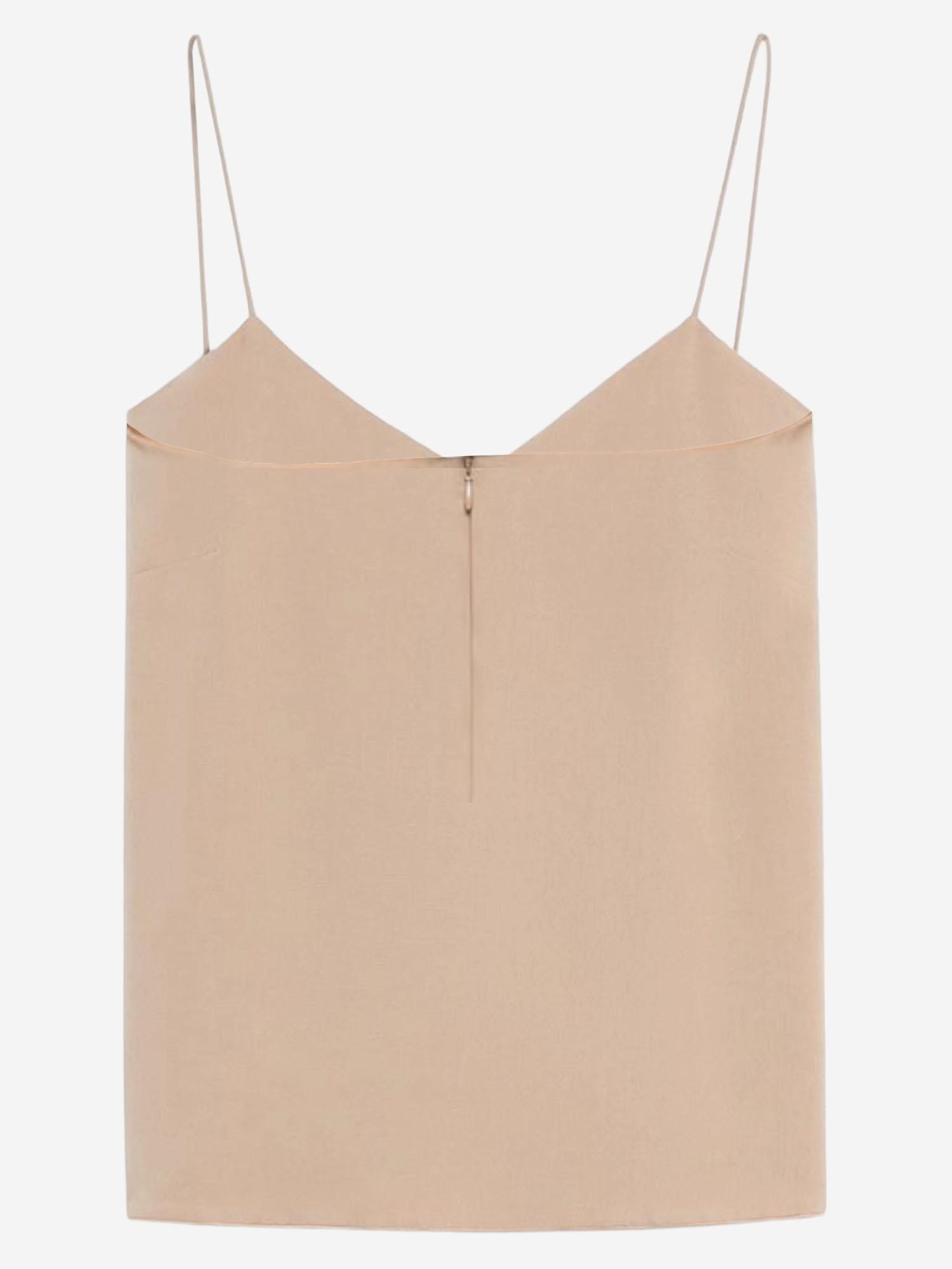 TOP IN SETA CON SPALLINE SOTTILI MXMUNGHIA 016 MAX MARA 