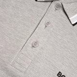 Polo in piqué di cotone con logo 50469055 046 HUGO BOSS 