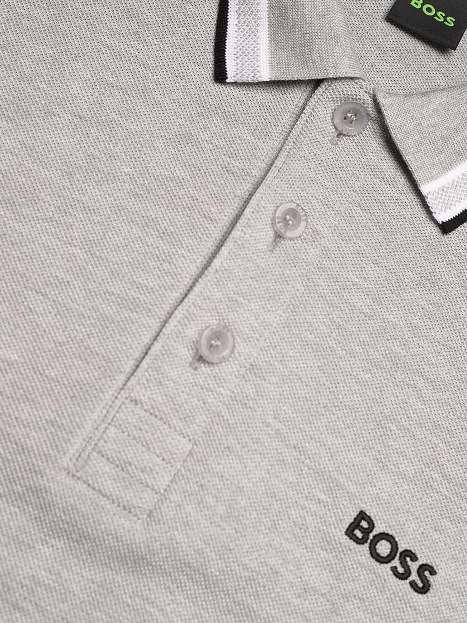 Polo in piqué di cotone con logo 50469055 046 HUGO BOSS 
