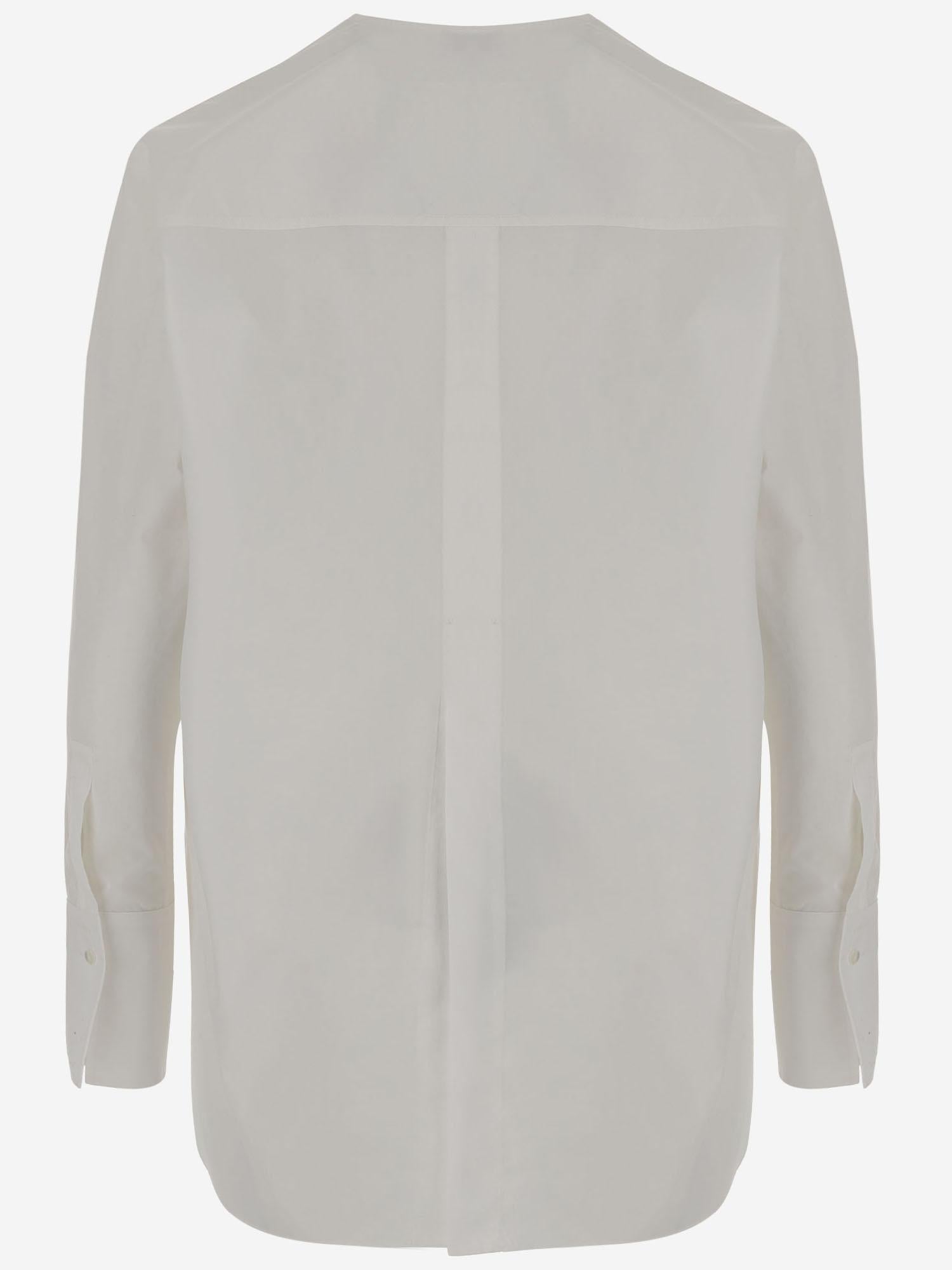 CAMICIA A MANICHE LUNGHE IN COTONE MN01603 T109C20 HER SHIRT 