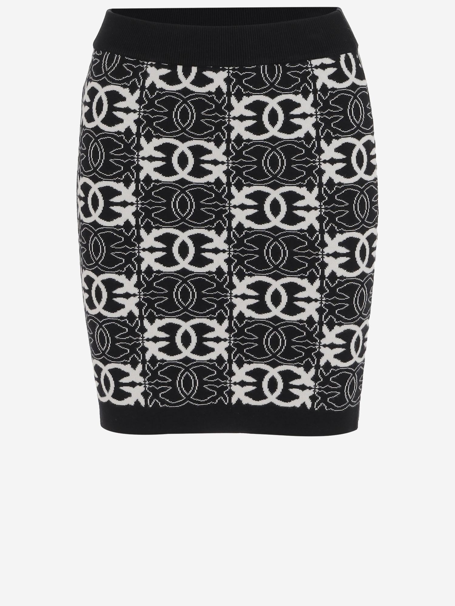 GONNA LOVE BIRDS IN MISTO VISCOSA 106040 A2YDZZ2 PINKO 