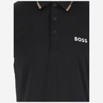 POLO IN TESSUTO STRETCH CON LOGO 50506203 005 HUGO BOSS 