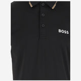 POLO IN TESSUTO STRETCH CON LOGO 50506203 005 HUGO BOSS 