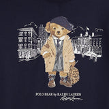 ABITO IN MISTO COTONE CON STAMPA POLO BEAR 313979036 001 POLO RALPH LAUREN KIDS 