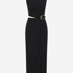 ABITO IN JERSEY DI VISCOSA EFFETTO CRÊPE 812325 V4YX01000 BOTTEGA VENETA 