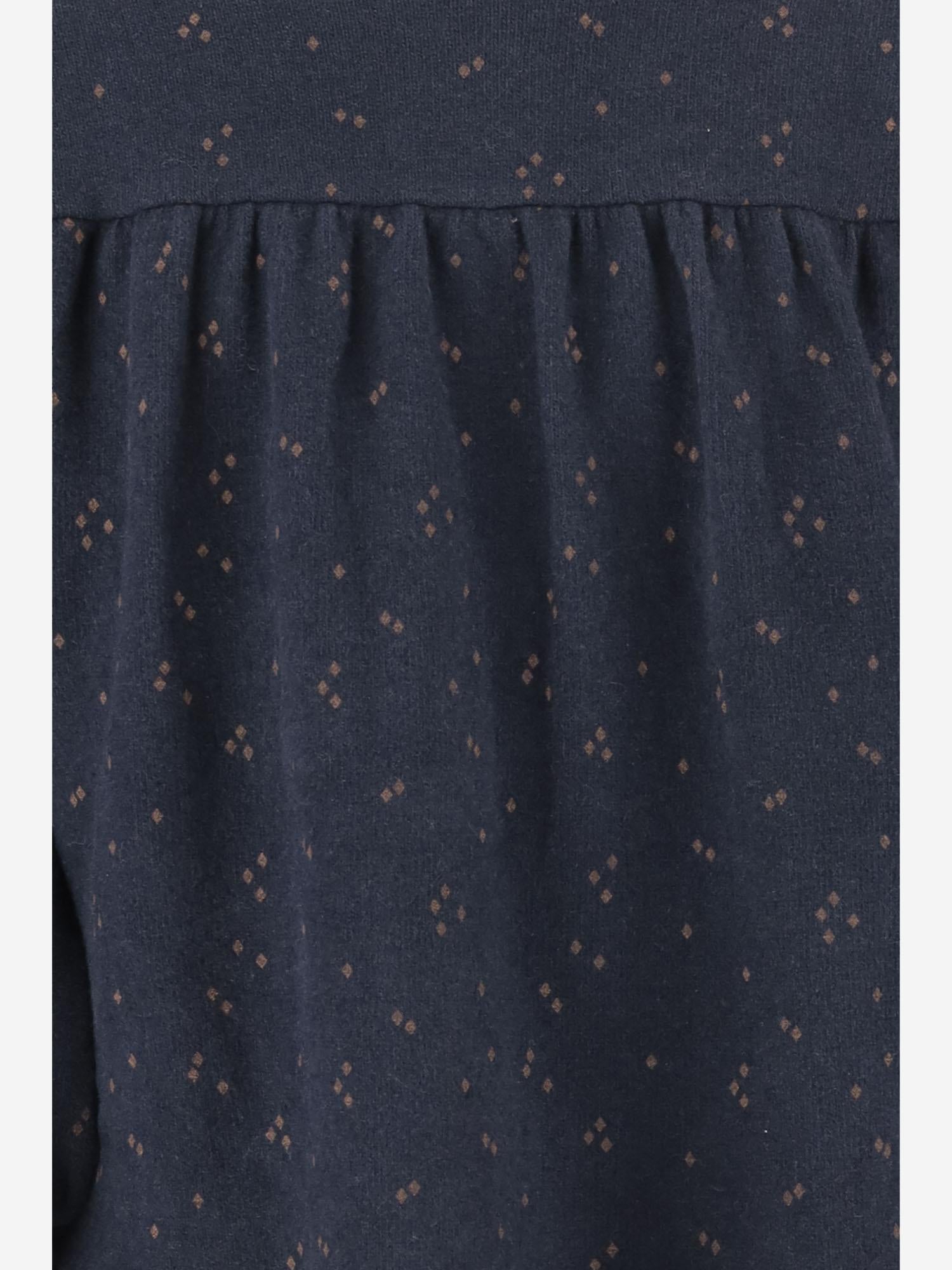 Abito con fantasia puntinata 25W171 DARKBLUE 1+ IN THE FAMILY KIDS 