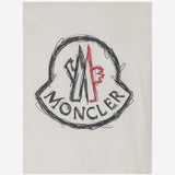 T-SHIRT IN COTONE CON LOGO 8C0001489AFV 034 MONCLER ENFANTS 
