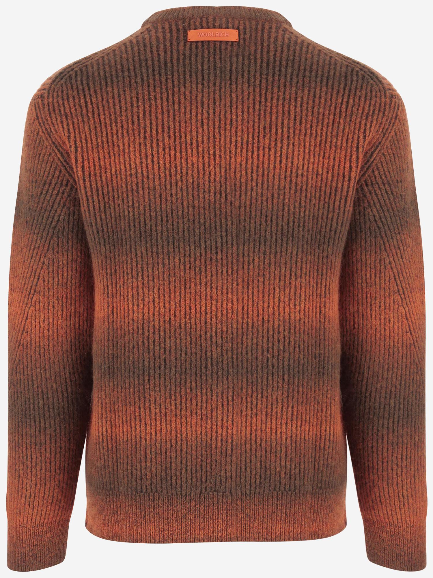 MAGLIONE IN MISTO LANA STRETCH CON SFUMATURE CFBLKN2004MRUF5053 4350 WOOLRICH 