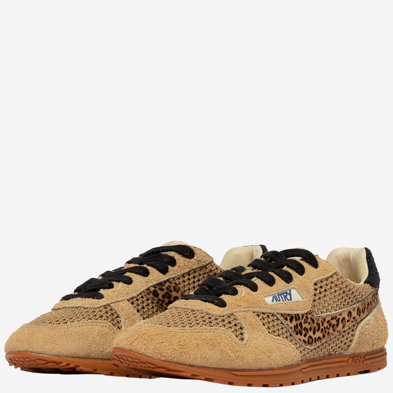 SNEAKERS WINDSPIN IN PELLE WSLWKP01 KNITSUETRENCHLEO AUTRY 