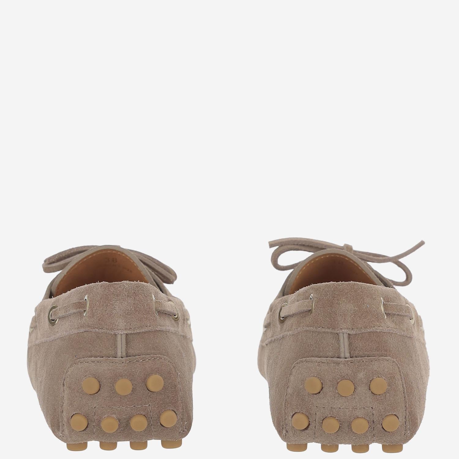 MOCASSINI IN PELLE SCAMOSCIATA XXW22L0JZ80M8W C413 TODS 