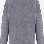 MAGLIONE IN LANA CON SCOLLO A V 3388D690 12096 ASPESI 