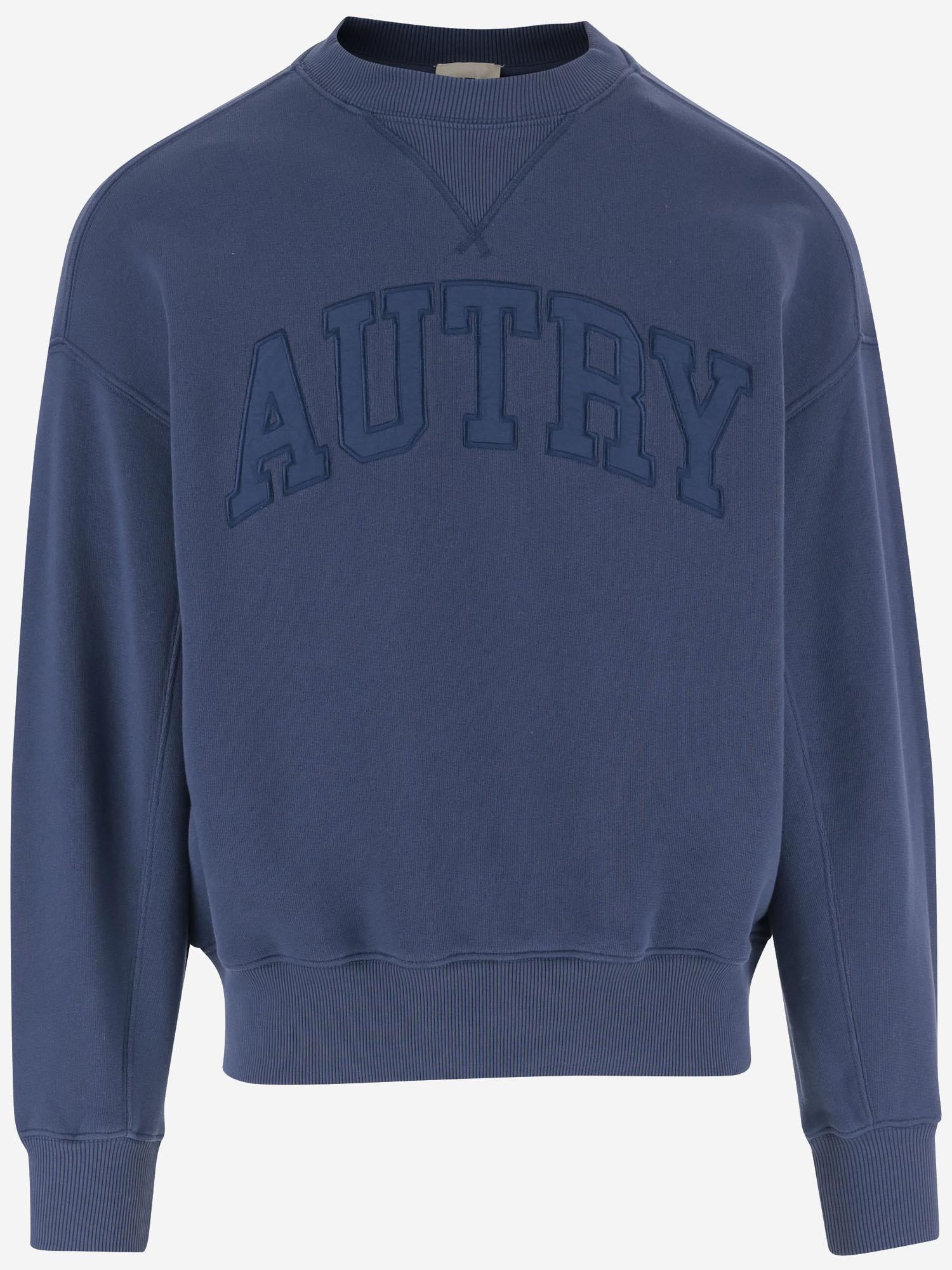 FELPA IN COTONE CON LOGO SWPX036R JERSEYDRONE AUTRY 