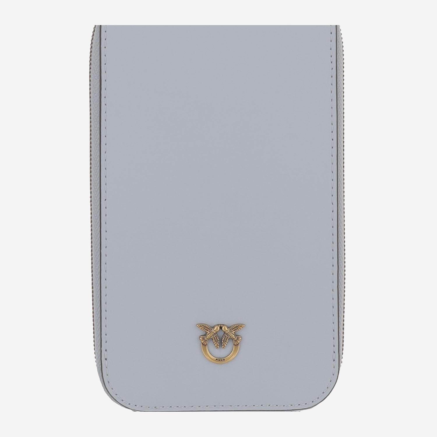 Custodia smartphone in pelle 106027 A0F1E37Q PINKO 