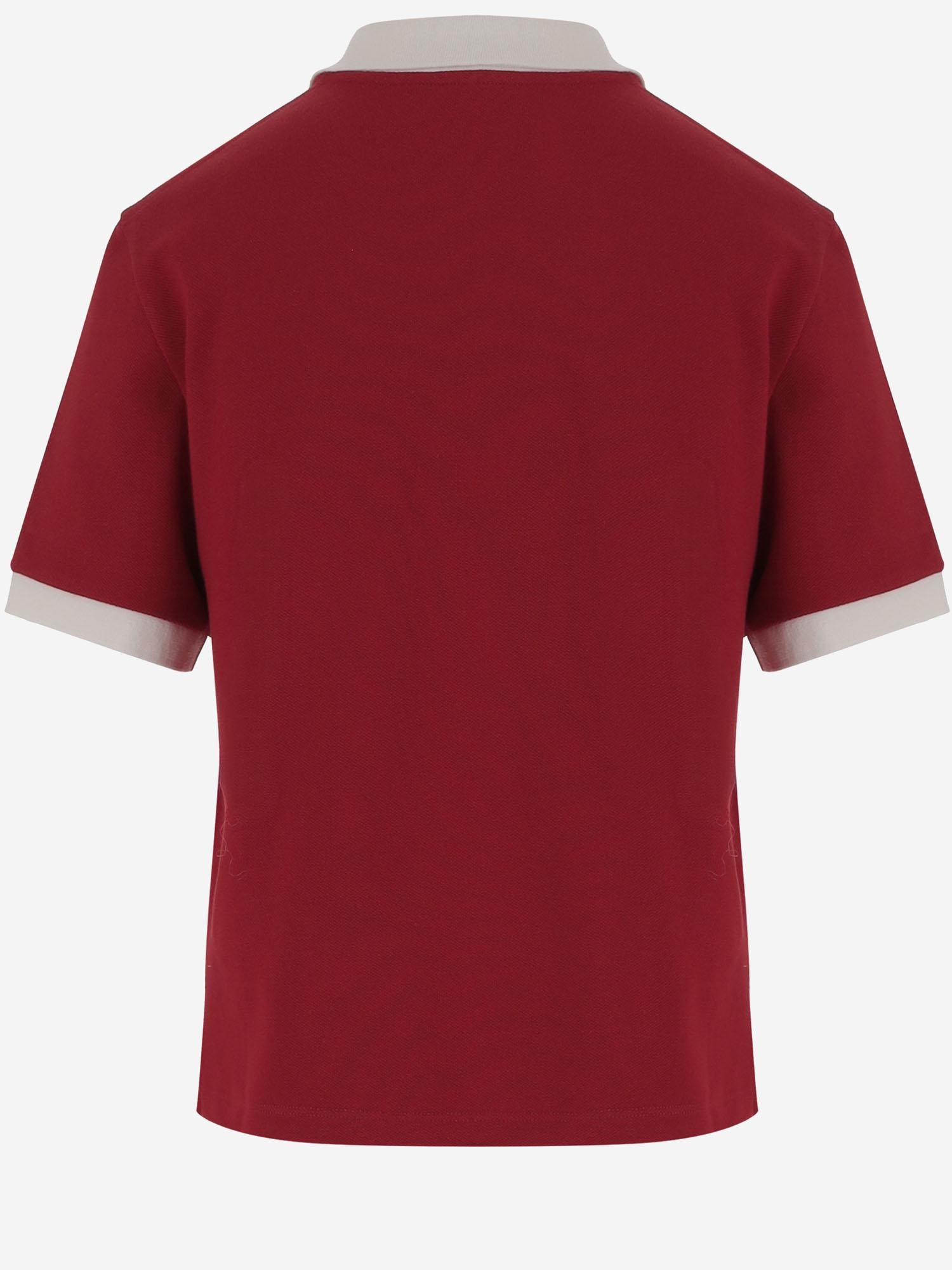 POLO IN COTONE CON LOGO 1024235 1A176812RC90 VERSACE 